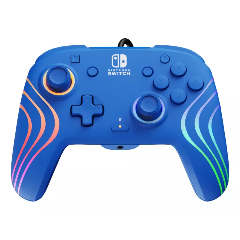 PDP Afterglow Wave sinine USB mängupult analoog / digitaalne Nintendo Switch, Nintendo Switch OLED
