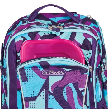 Kooliseljakott Herlitz Ultimate CamoPurple