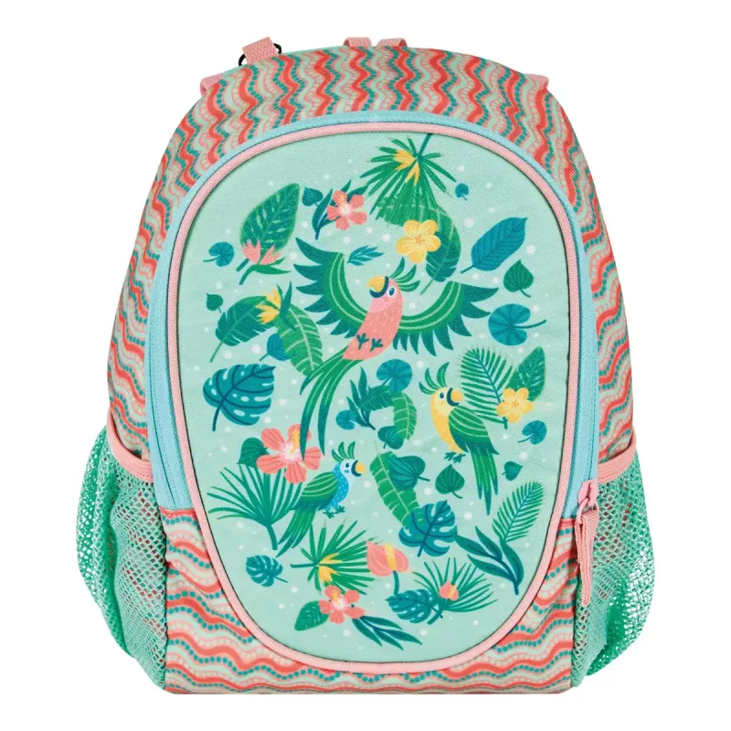 Koolikott Herlitz Rookie Sweet Jungle roheline Peach Polyester