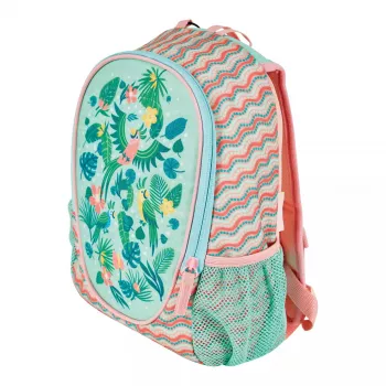Koolikott Herlitz Rookie Sweet Jungle roheline Peach Polyester