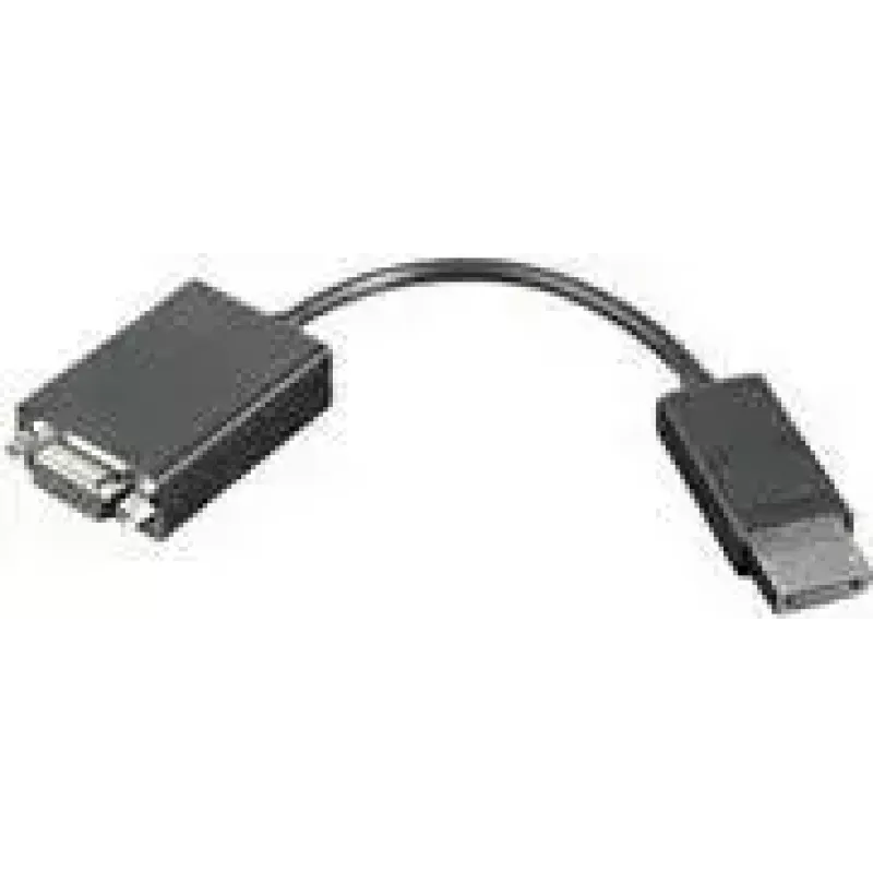 DisplayPort-VGA-adapter Lenovo 57Y4140, toetab eraldusvõimet kuni 1920x1200