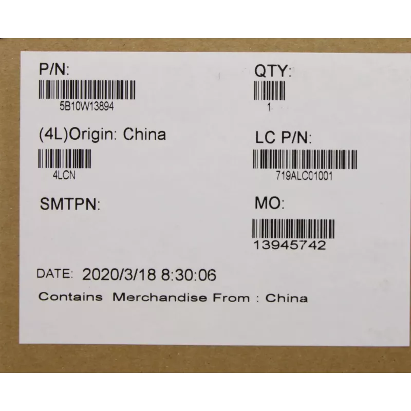 Sisemine sülearvuti aku Lenovo 3-elemendiline 45 Wh 4120 mAh mudel 5B10W13894