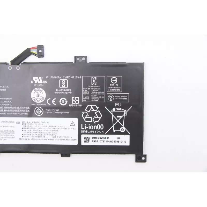 Sisemine liitiumioon-sülearvutiaku Lenovo 46Wh mudel 5B10W13935