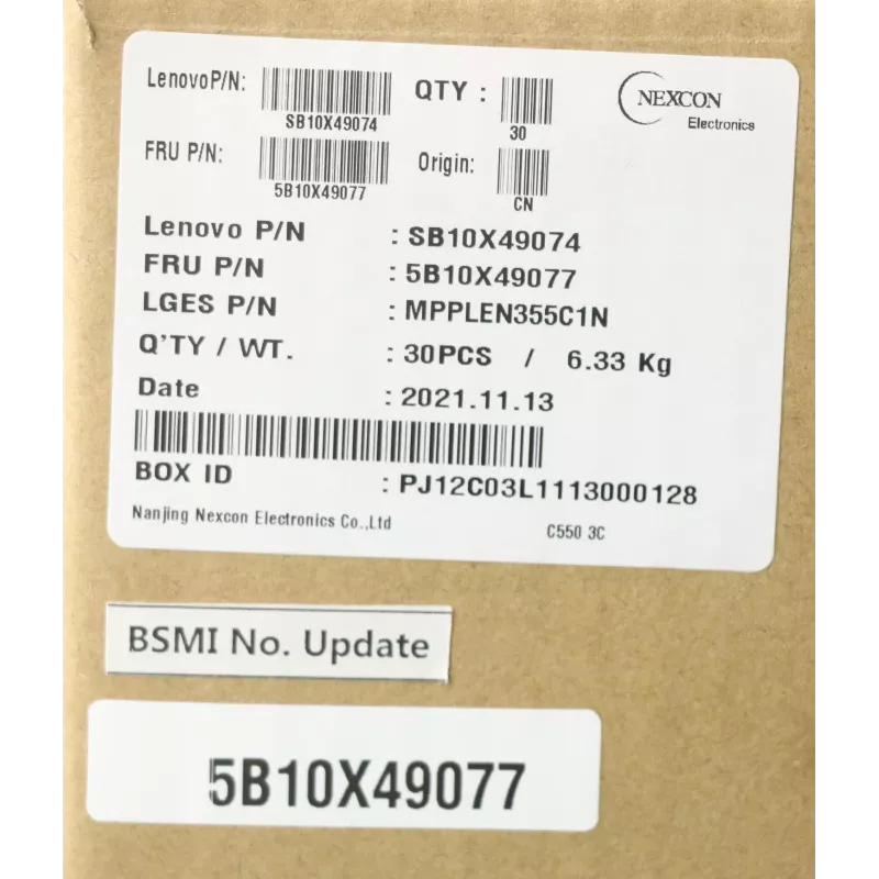 Lenovo 5B10X49077 sülearvuti varuosa Aku