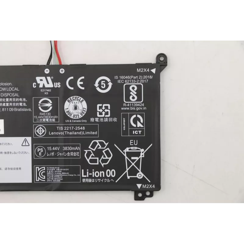 Aku Lenovo FRU TP1415 CP/A L19C4PDB 15,44V 60Wh 4-elemendiline sülearvuti aku