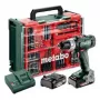 Püstolkäepidemega puur Metabo SB 18 Set 1600 p/min 1,3 kg