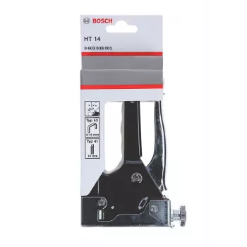 Bosch 0 603 038 001 käsitsi klammerdaja Must, Roostevaba teras