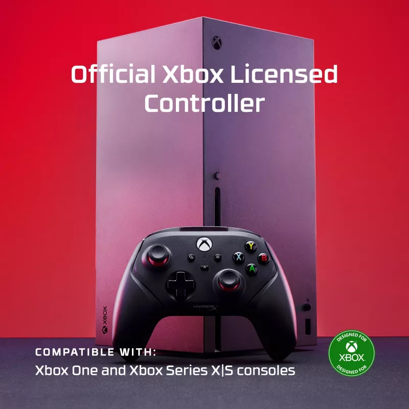 Mängupult HyperX 6L366AA Must USB Juhtmega PC-le Xbox One Series S X