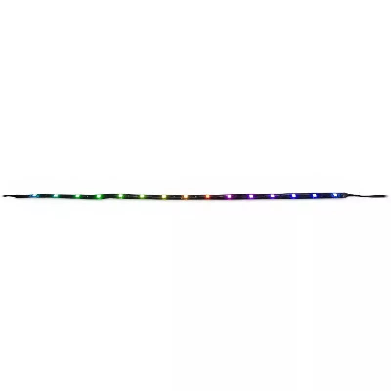 Fan Inter-Tech RS-04 RGB Arvutikorpuse ventilaator 12 cm Must