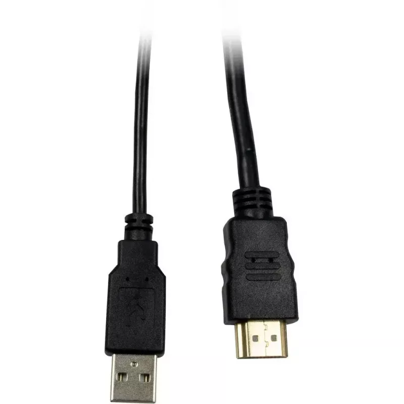 KVM-lüliti Inter-Tech AS-9108HA riiulipaigaldusega Must