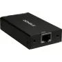 Liideseadapter INTER-TECH KT-150D — RJ-45 (emale) DVI‑D-le, juhtmega, max 1980×1080, sisaldab USB A–B kaablit, metall, must