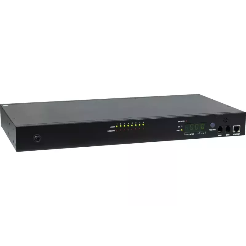 PDU Inter-Tech SD-1688 8 AC pistikupesa Teras Must