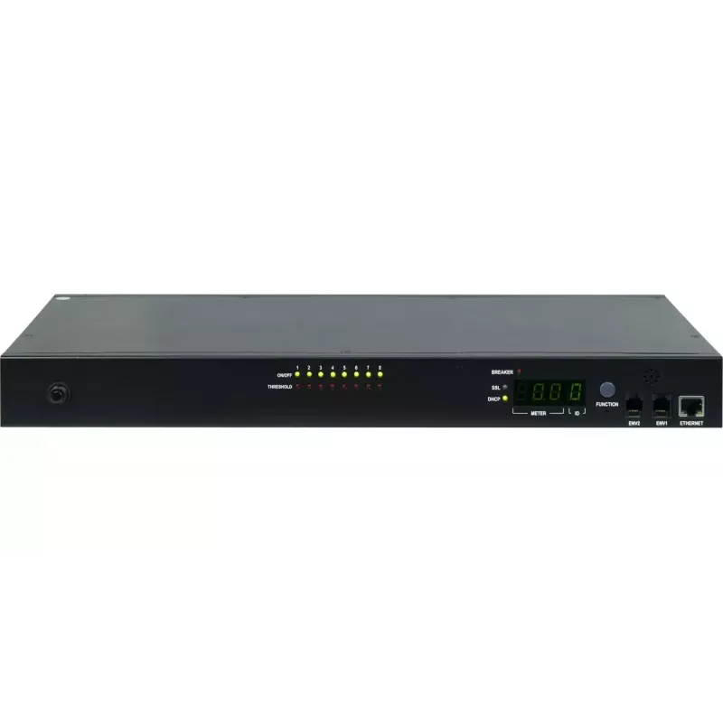 PDU Inter-Tech SD-1688 8 AC pistikupesa Teras Must