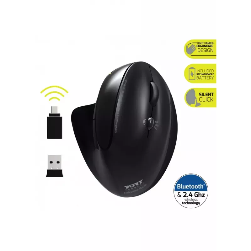 Hiir Port Designs 900706-BT RF juhtmevaba + Bluetooth