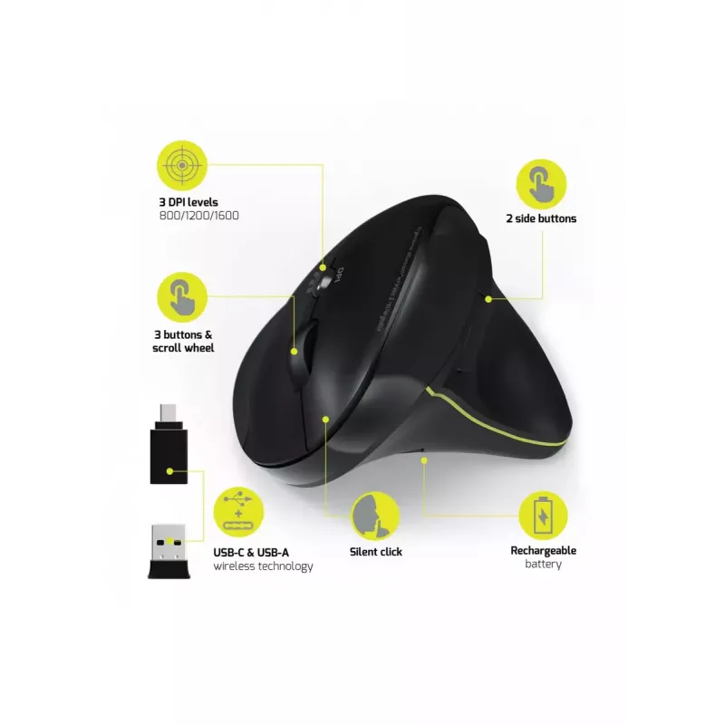 Hiir Port Designs 900706-BT RF juhtmevaba + Bluetooth