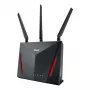 Lauapealne traadita ruuter ASUS RT-AC2900, kaheribaline 2,4/5 GHz, Wi‑Fi 5 (802.11ac), 2917 Mbit/s, Gigabit Ethernet, 4 LAN-porti, USB, 4 antenni