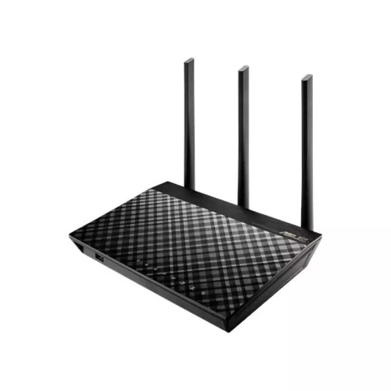 ASUS RT-AC1900U traadita ruuter Gigabit Ethernet Kaheribaline (2,4 GHz / 5 GHz) Must