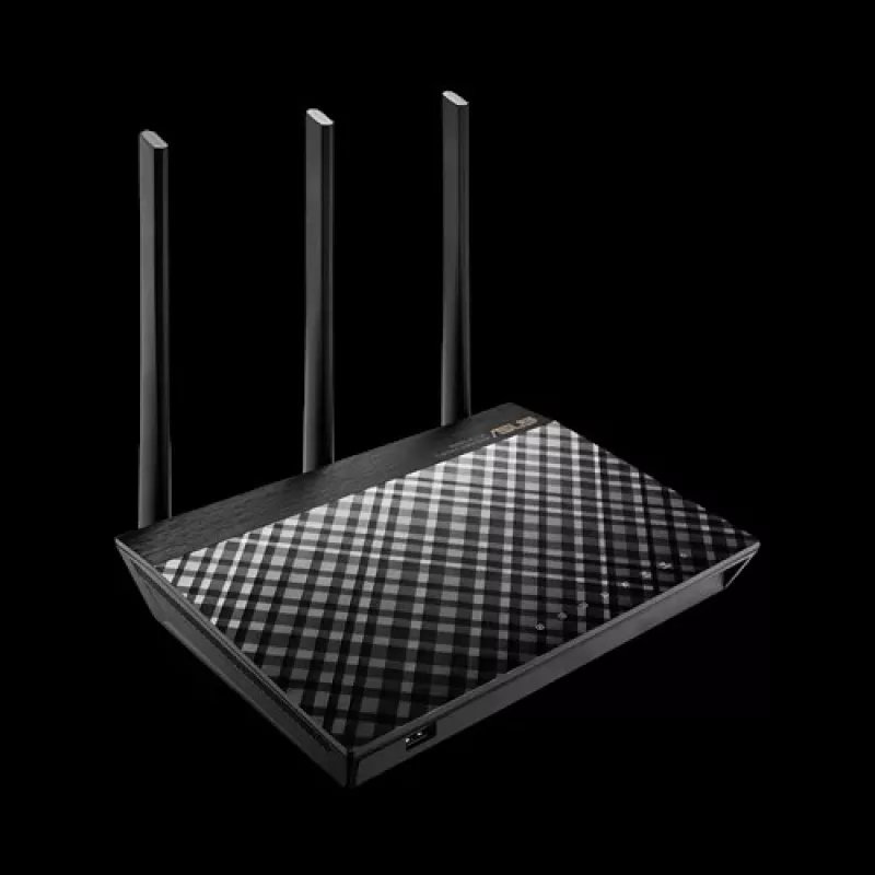ASUS RT-AC1900U traadita ruuter Gigabit Ethernet Kaheribaline (2,4 GHz / 5 GHz) Must