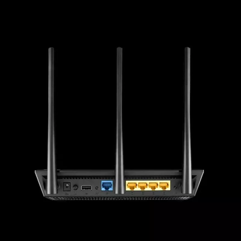 ASUS RT-AC1900U traadita ruuter Gigabit Ethernet Kaheribaline (2,4 GHz / 5 GHz) Must