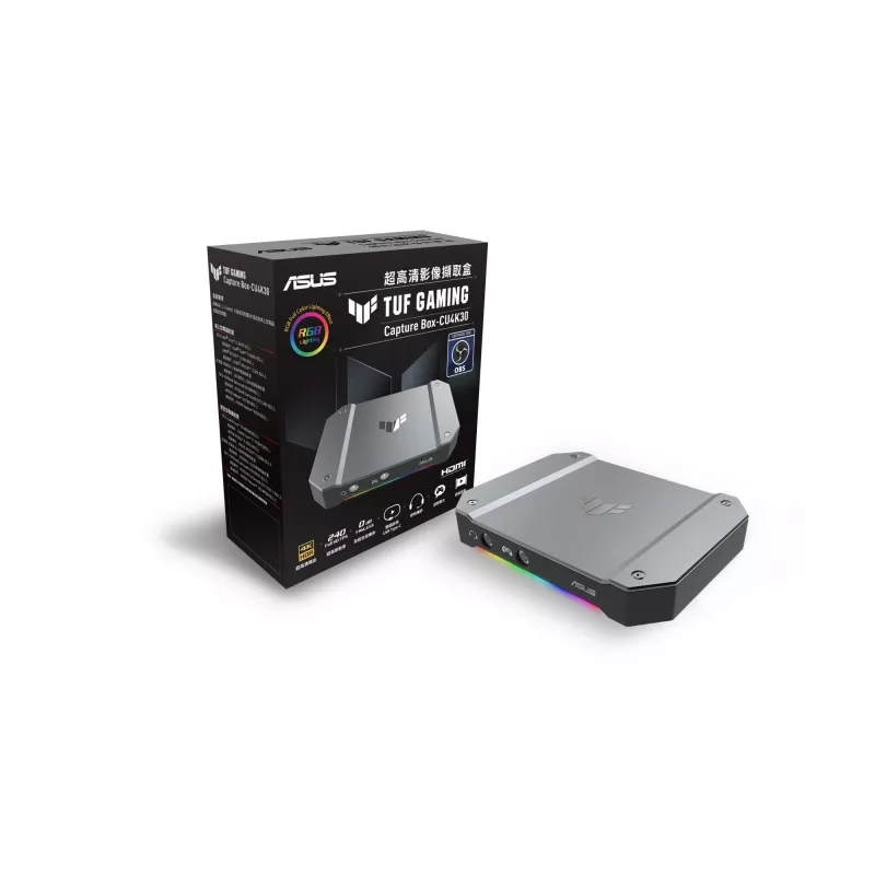 ASUS TUF GAMING CAPTURE BOX-CU4K30 video jäädvustamise seade USB 3.2 Gen 1 (3.1 Gen 1)