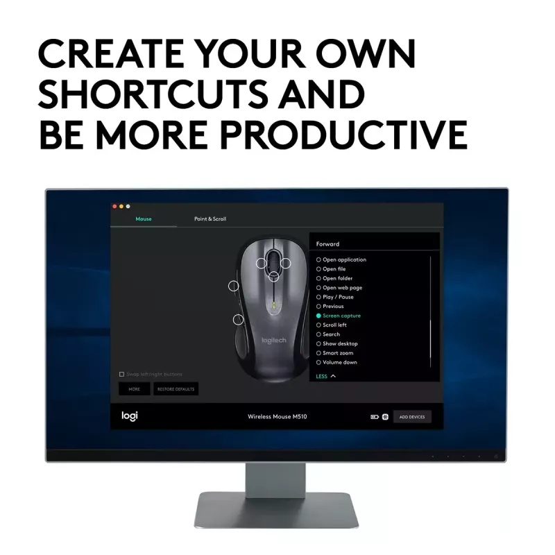 Hiir Logitech M510 RF Wireless
