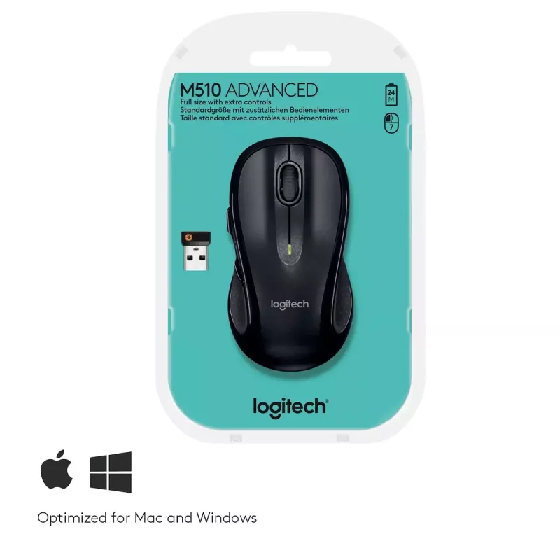 Hiir Logitech M510 RF Wireless