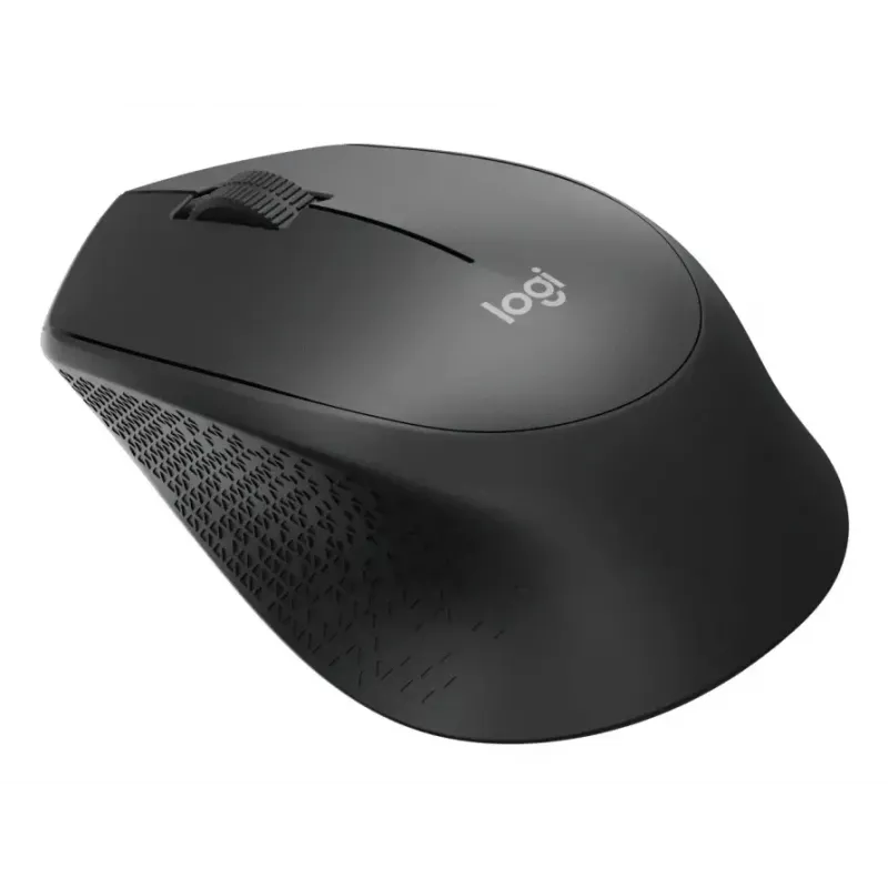 Logitech hiir M330 SILENT PLUS — RF juhtmevaba, paremakäeline, 1000 DPI, 3 nuppu, kerimisratas, must, patareitoide