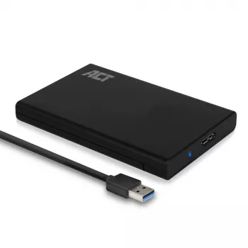 HDD/SSD-korpus ACT 2,5-tolline SATA kõvakettakorpus kruvivaba USB 3.2 Gen1