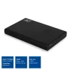 HDD/SSD korpus ACT AC1225 2,5-tolline SATA USB-C 3.2 Gen2 Must