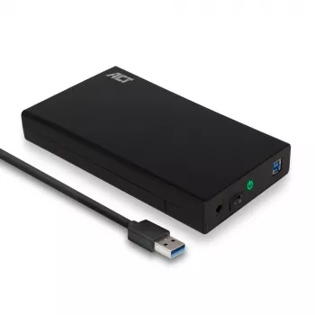 Kõvaketta/SSD korpus ACT AC1405 3.5 tolli SATA USB 3.2 Gen1 must