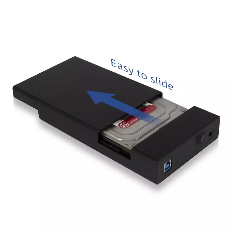 Kõvaketta/SSD korpus ACT AC1405 3.5 tolli SATA USB 3.2 Gen1 must
