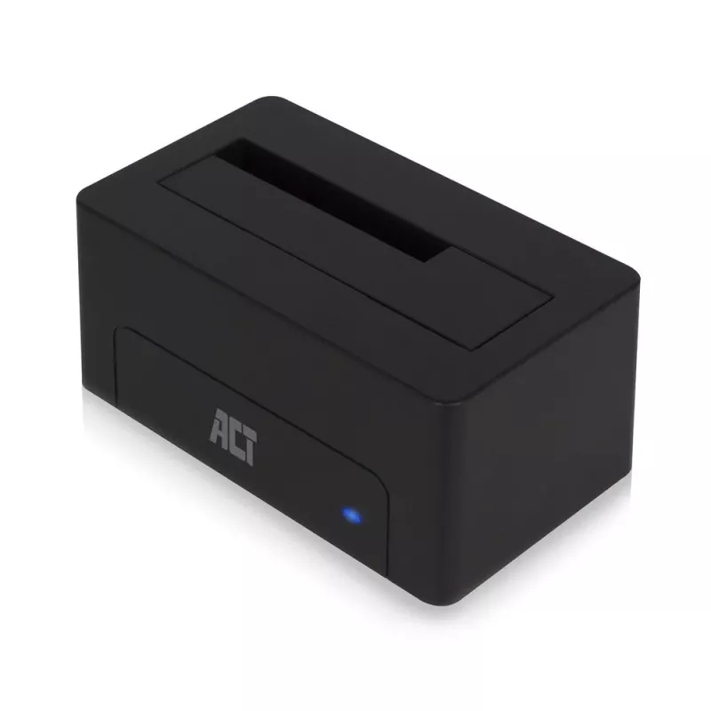 ACT 2,5-tolline/3,5-tolline SATA HDD/SSD dokkimisjaam USB 3.2 Gen1 Must
