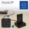 ACT M.2 NVMe/PCIe kahe SSD dokkimis- ja kloonimisjaam, USB-C 3.2 Gen2