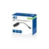 ACT USB-C adapterkaabel 2,5-tollise SATA HDD/SSD jaoks AC1525 0,15 m Must