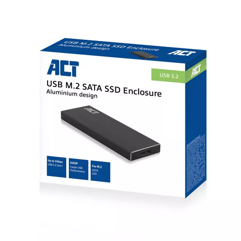 SSD korpus ACT M.2 USB 3.2 Gen1 Must 5 Gbit/s