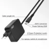 ACT USB-C seinast laadija sülearvutile 65W Power Delivery profiilidega, 2 meetrit