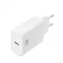 ACT Compact USB-C laadija 20W kiirlaadimine siseruumides universaalne valge