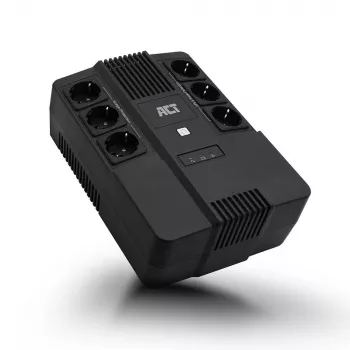 ACT Line Interactive UPS 600 VA - eemaldatavate pistikupesadega