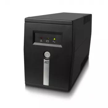 ACT Line Interactive UPS 600 VA - 360W koos AVR-iga, liin-interaktiivne, 0,6 kVA, 360 W, 240 V, ülelaadimis-, sügavtühjenemis-, ülekoormus-, lühisekaitse, C13 pistikupesa, tüüp F
