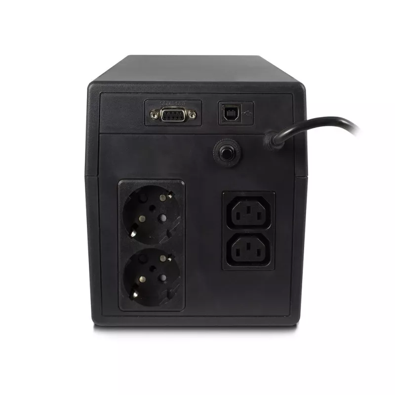 ACT Liin-Interaktiivne UPS 1000VA - 600W AVR-iga, LCD-ekraan