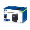 ACT Liin-Interaktiivne UPS 1000VA - 600W AVR-iga, LCD-ekraan