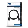 ACT USB 2.0 ühenduskaabel A-pistik - B-pistik 1 meeter Must