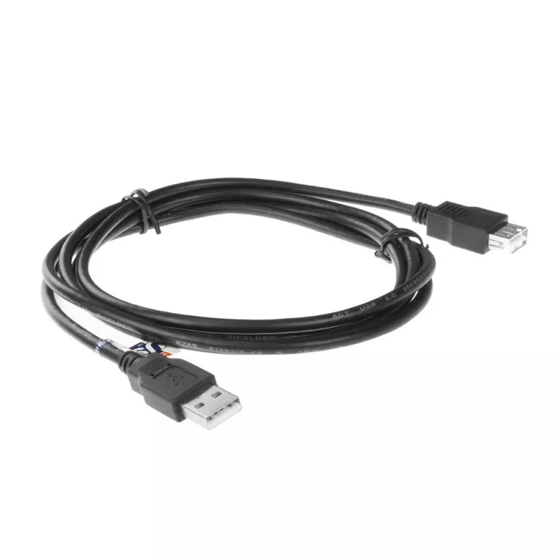 ACT USB 2.0 pikenduskaabel A isane - A emane 1,8 meetrit, tõmblukuga kott