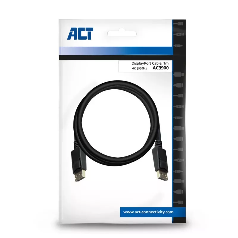 DisplayPort-kaabel isane - isane ACT 1 meeter AC3900