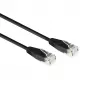 ACT Black 2.0 meetrine U/UTP CAT6 patch-kaabel RJ45-pistikuga