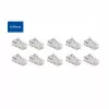 ACT modulaarne CAT5E RJ-45-pistik ACT AC4110 isane hõbedane läbipaistev 10 tk