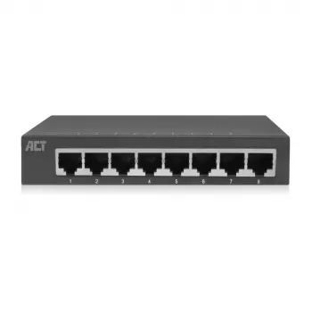 Haldamatu lüliti ACT AC4418 8 porti Gigabit Ethernet 10/100/1000