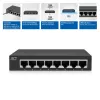 Haldamatu lüliti ACT AC4418 8 porti Gigabit Ethernet 10/100/1000