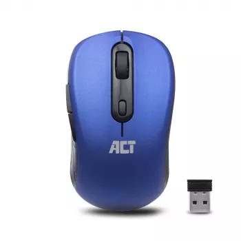 ACT juhtmevaba hiir 1600 DPI paremakäeline optiline RF juhtmevaba sinine