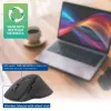 ACT juhtmeta mitmeühendusega hiir Bluetooth või USB-A vastuvõtjaga, 2400 DPI vaikse klõpsiga, keskkonnasõbralik